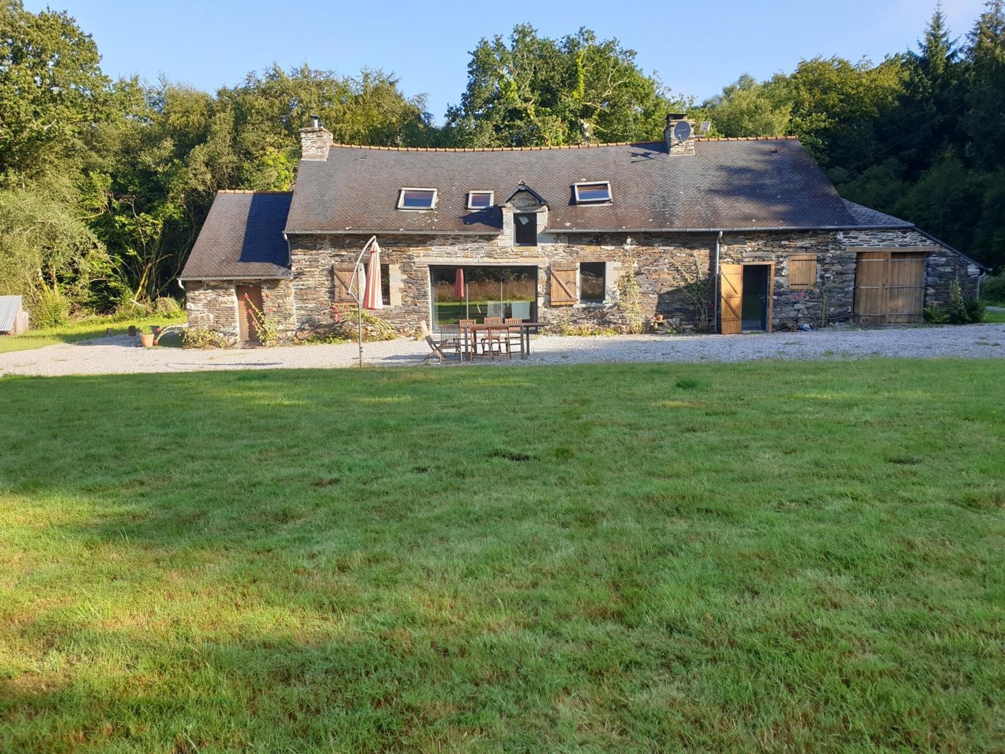 Le Parc Lann Villa Sainte-Brigitte Exterior photo
